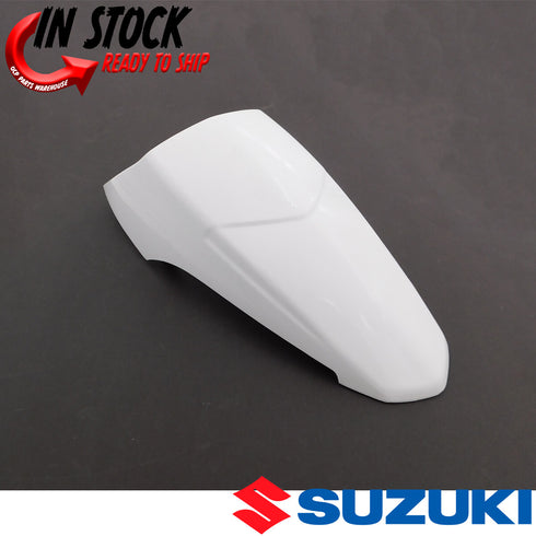 SUZUKI CENTER FRONT FENDER WHITE 2006-2009 17-2021 LTZ50 OEM NEW 53118-43G00-30H